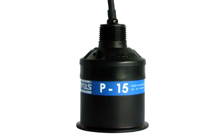 [Translate to Espanol:] P-Serie P15 Sensor, Messbereich 0,5 m - 15 m
