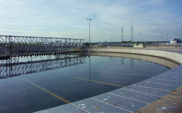 Application example waste water treatment plant