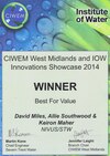 NIVUS - zdobywca nagrody CIWEM 2014