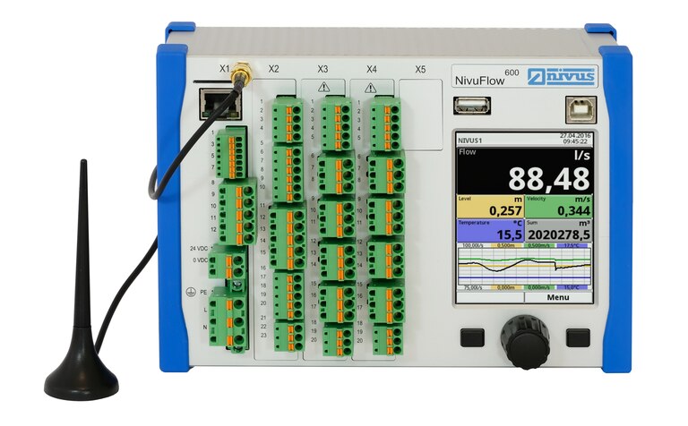 NivuFlow Flow Meter with IoT Function NivuFlow Flow Meter with IoT Function