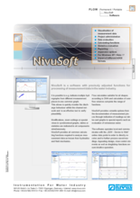 NivuSoft data sheet 
