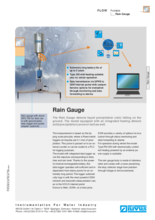 Data sheet Rain Gauge 