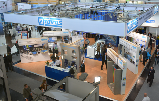 NIVUS booth at IFAT 2014