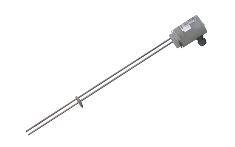 Conductive rod and suspension electrodes for limit level detection