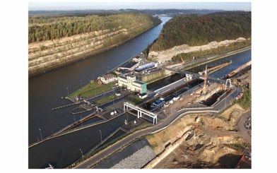 Flow measurement on sluice Flow measurement on sluice