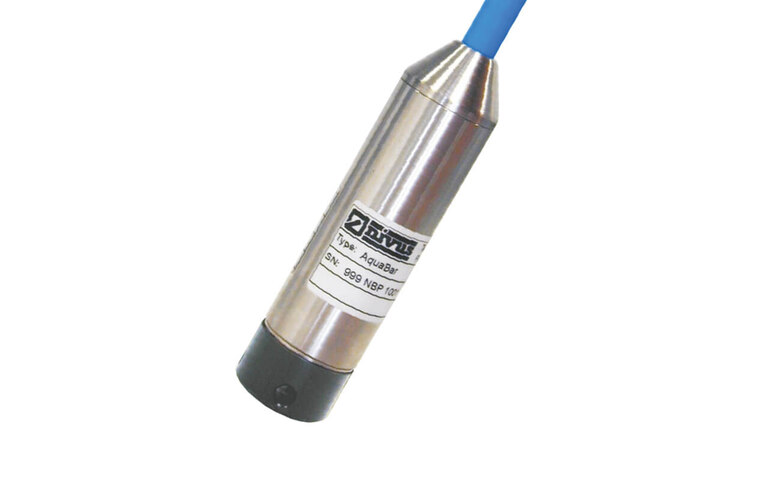 [Translate to Polski:] Aquabar II Tauchsonde mit piezoresistiver Edelstahlmesszelle