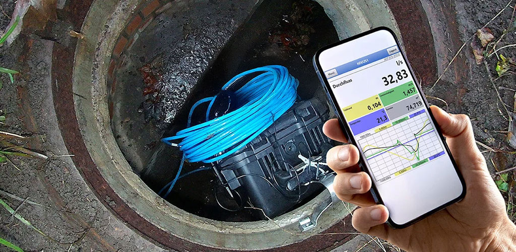 Durchflussmessung des Abflussbeiwertes fD mit NivuFlow Mobile